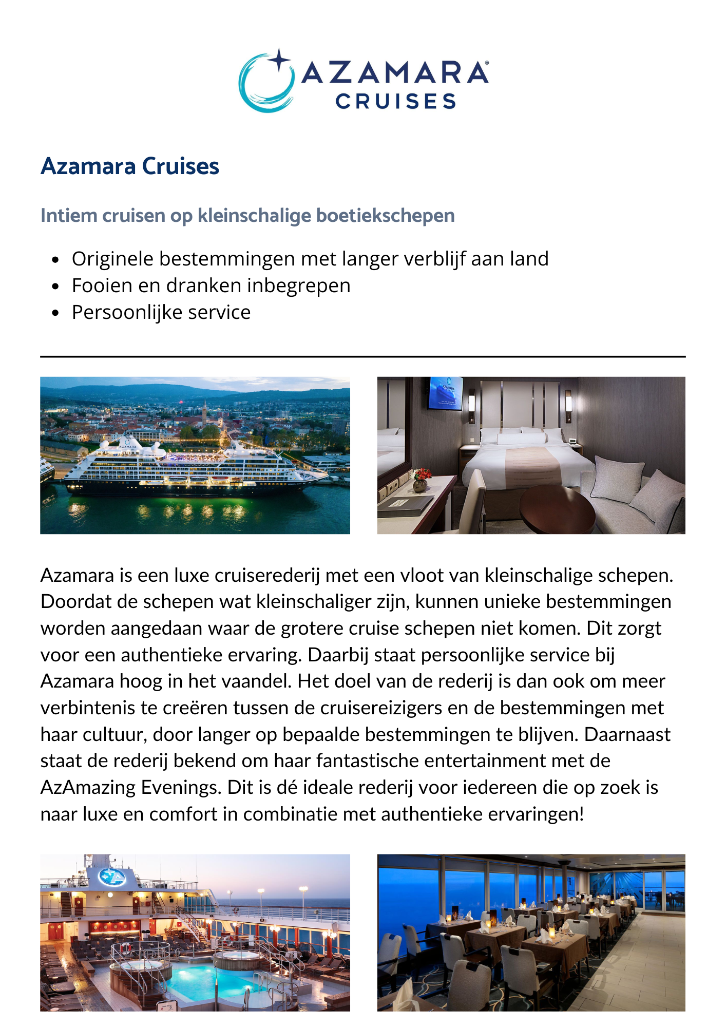 Azamara Cruises